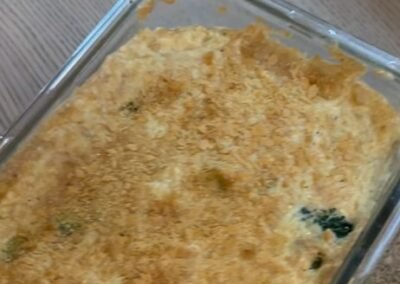 Receta de BRÓCOLI GRATINADO CON BECHAMEL AL HORNO